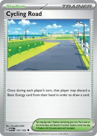 Cycling Road 157