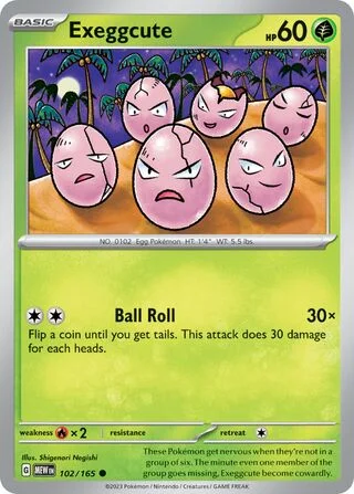 Exeggcute 102