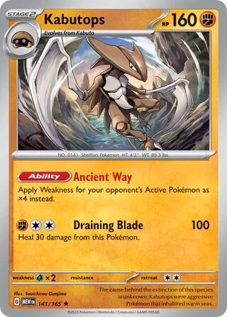 Kabutops 141