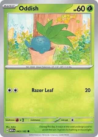 Oddish 43