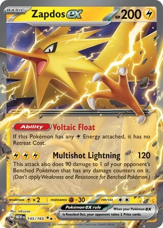 Zapdos ex 145