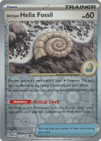 Antique Helix Fossil 153
