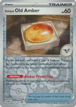 Antique Old Amber 154