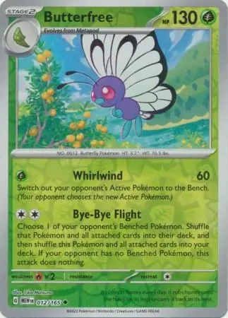 Butterfree 12