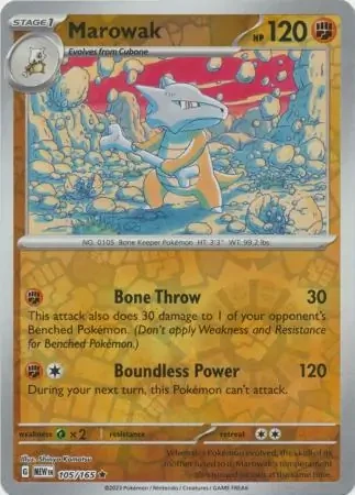 Marowak 105