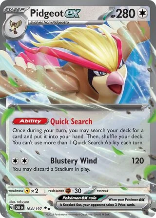 Pidgeot Ex