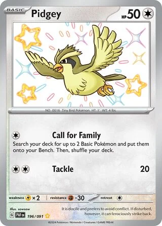 Pidgey 196