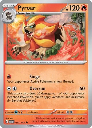 Pyroar 32