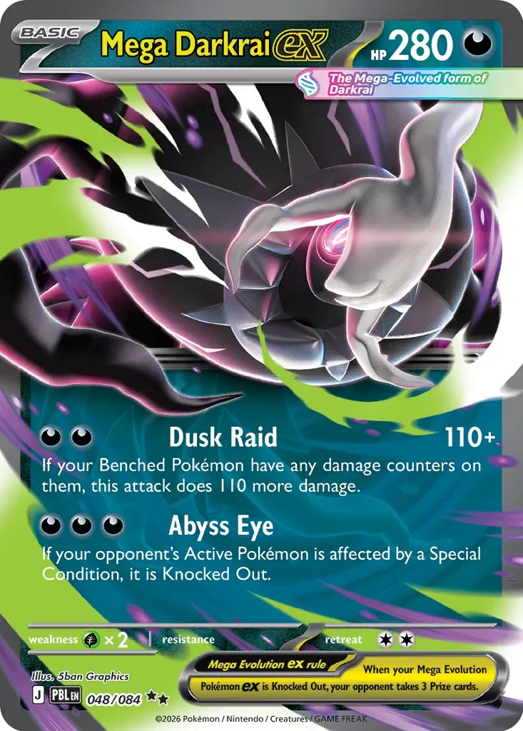Mega Darkrai ex 48