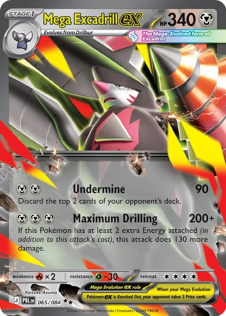 Mega Excadrill ex 65