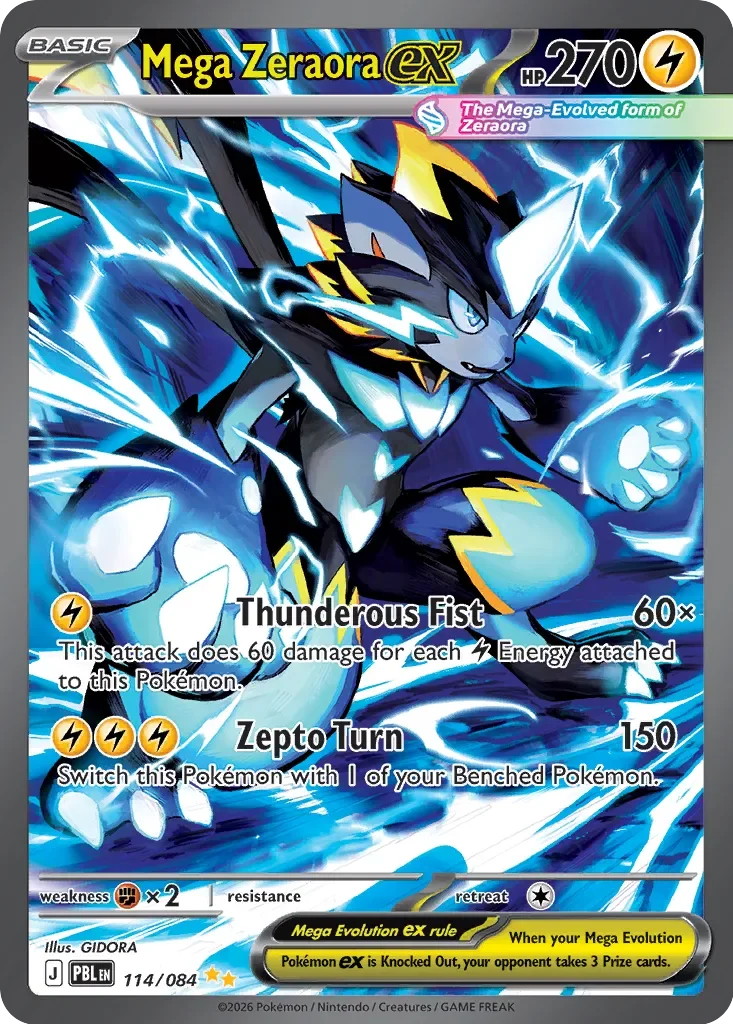 Mega Zeraora ex