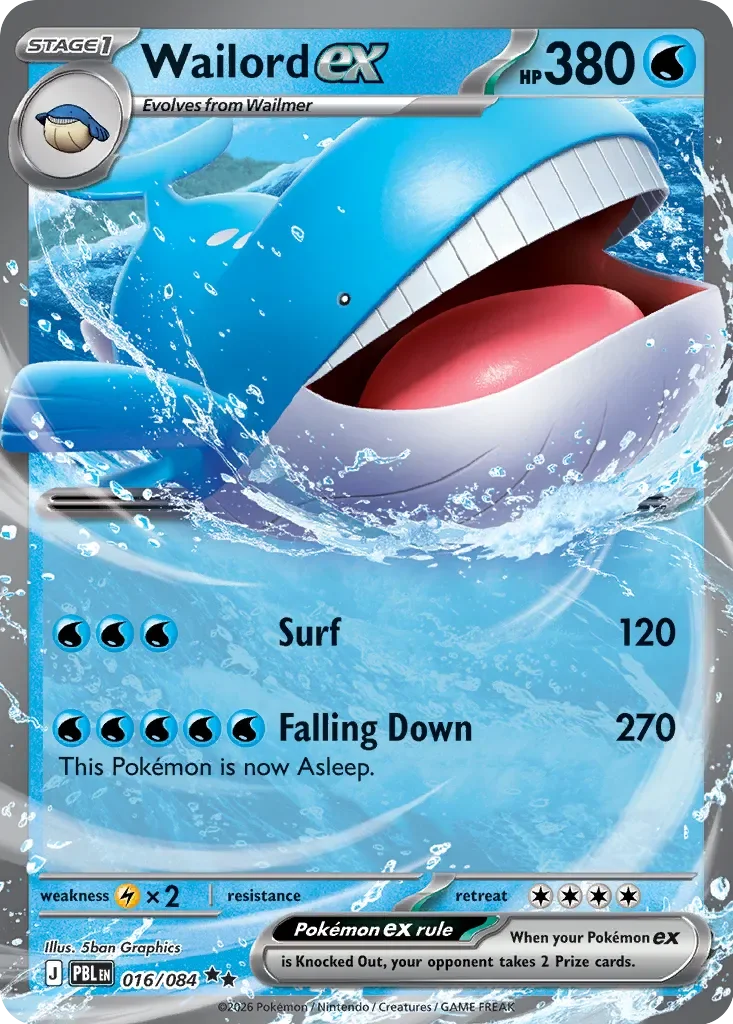Wailord ex 16