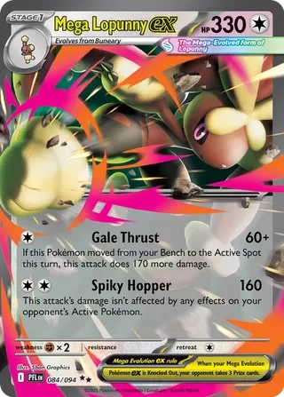 Mega Lopunny ex 84