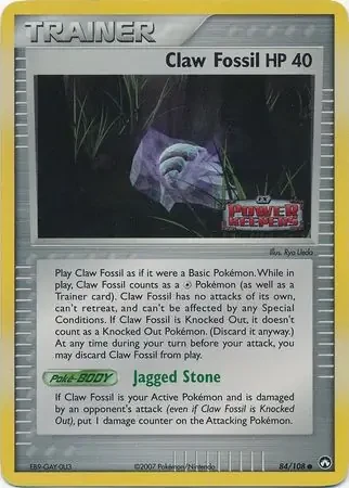 Claw Fossil 84