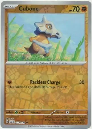 Cubone 72