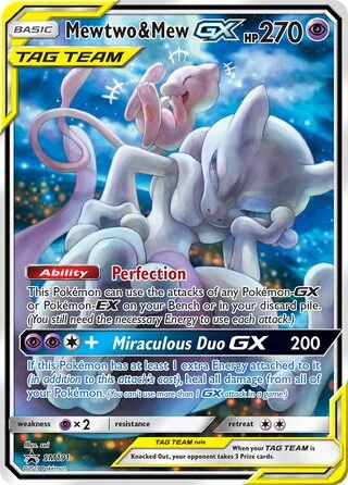 Mewtwo & Mew GX