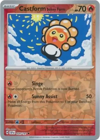 Castform Sunny Form 20