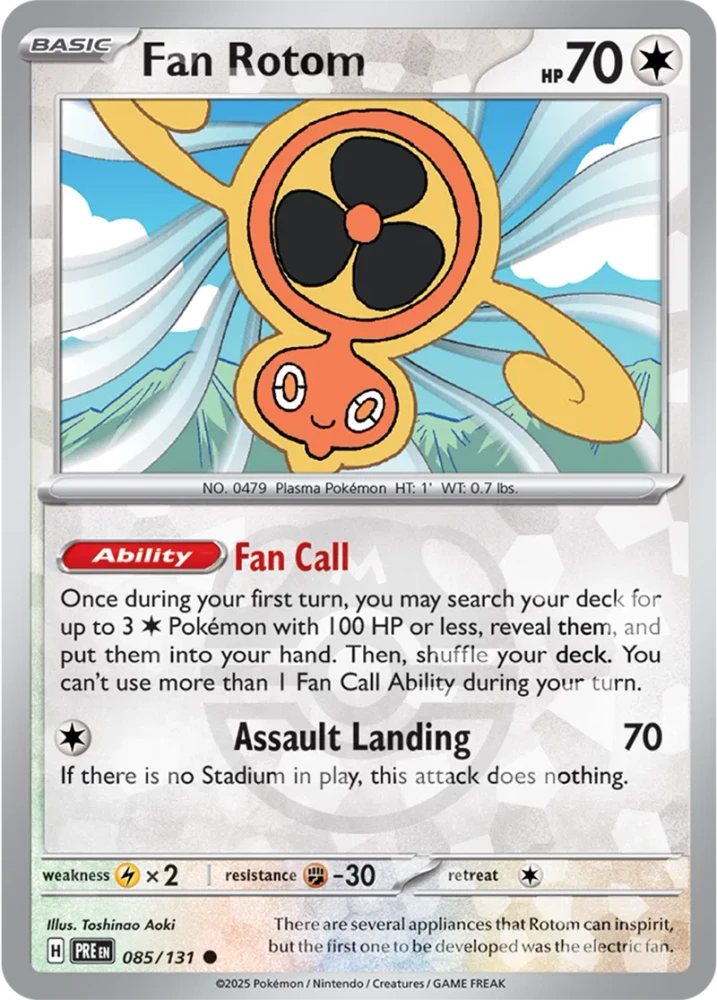 Fan Rotom 85