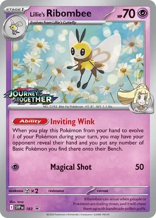 Lillie's Ribombee 183