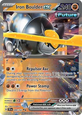Iron Boulder ex 99