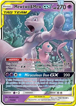 Mewtwo & Mew GX 71/236