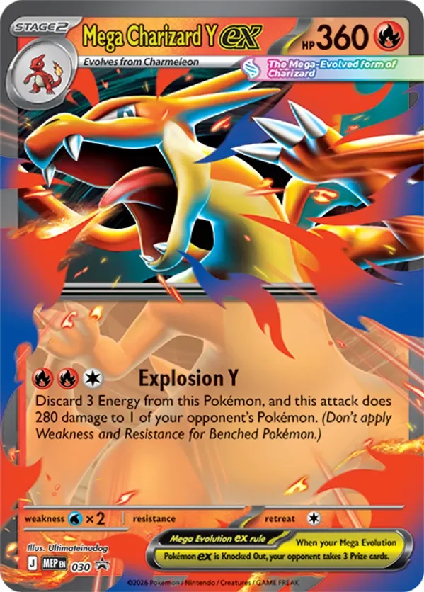 り*ん様 ポケモンカード MEGA CHARIZARD Y ex PSA 10 Mega Charizard Y ex MEP030 Holo PSA 10 - Mega Evolutions Promos