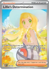 【PSA10】LILLIE'S DETERMINATION SUPER RARE PSA 10 Lillie's Determination SR 086/063 Mega Brave M1L Pokemon